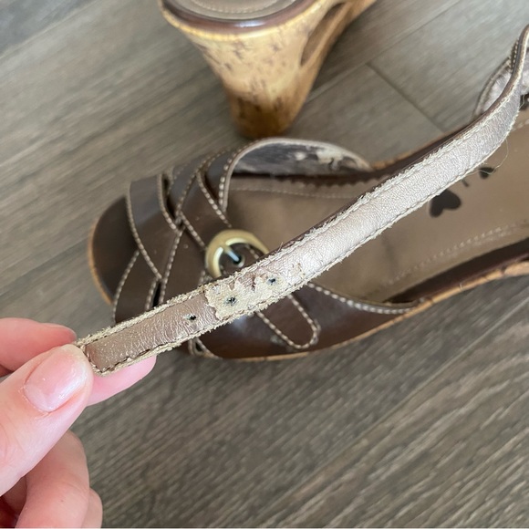 Mudd Sandals | Wedge | Brown | US 8 - Picture 6 of 8